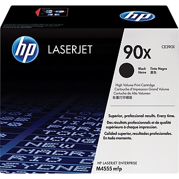 HP 90A Black Standard Yield Toner Cartridge (CE390A) | Staples HP 90A Black Standard Yield Toner Cartridge (CE390A) | Staples