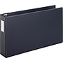 Cardinal EasyOpen Tabloid Slant-D Reference Heavy Duty 3" 3-Ring Non-View Binders, D-Ring, Black (12142V3)~#|#~s0413929_sc7