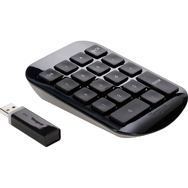 Targus Wireless Numeric Keypad, Black (AKP11US) image 1