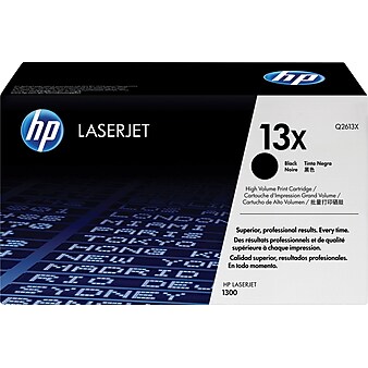 HP 13X Black High-Yield Toner Cartridge (Q2613X)