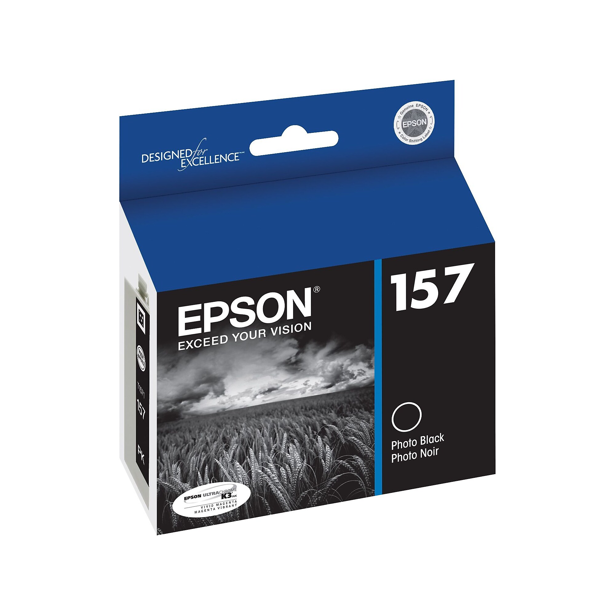 Epson T157 Ultrachrome Photo Black Standard Yield Ink Cartridge Sansujyuku sansujyuku.com