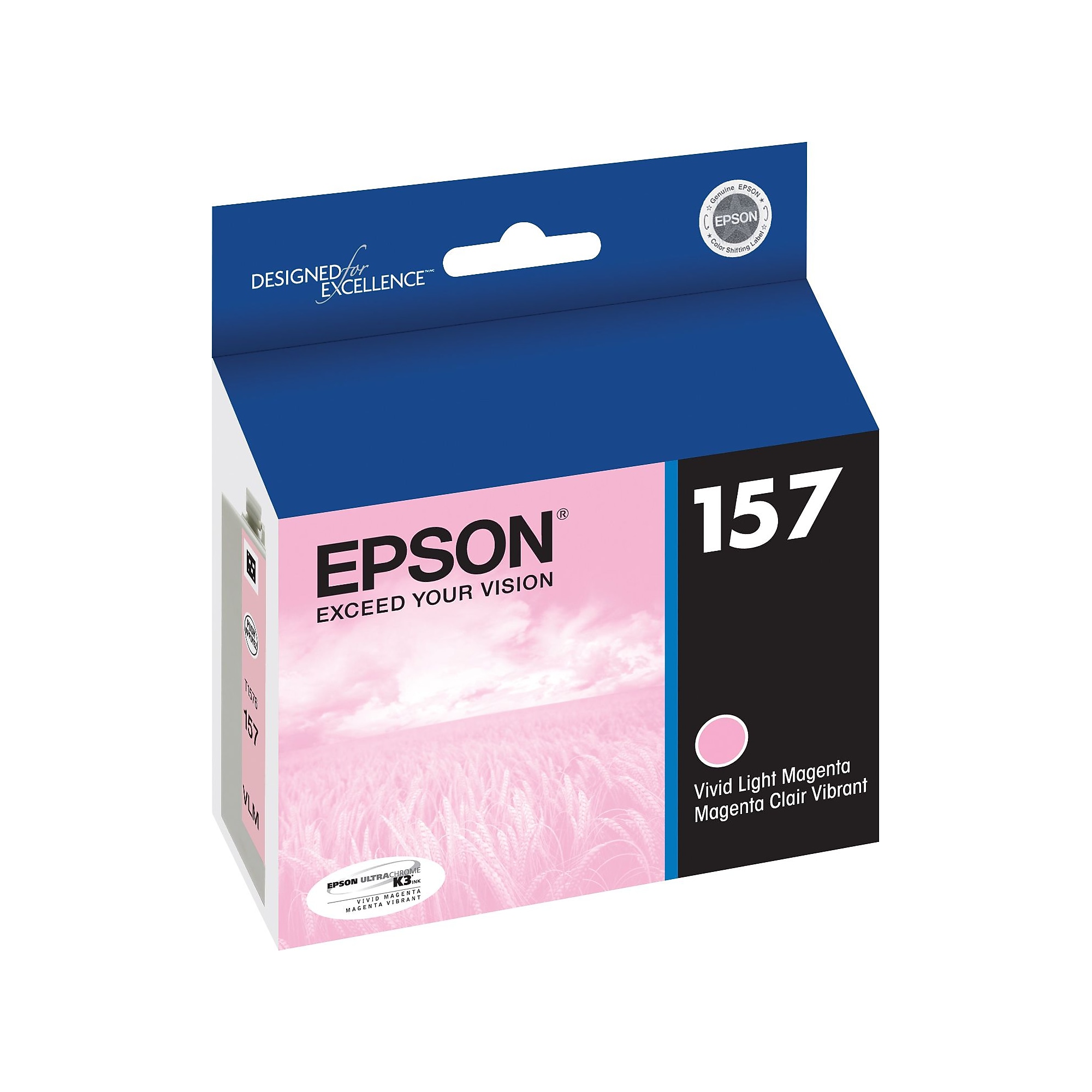 Epson T157 Ultrachrome Light Magenta Standard Yield Ink Cartridge Sansujyuku sansujyuku.com
