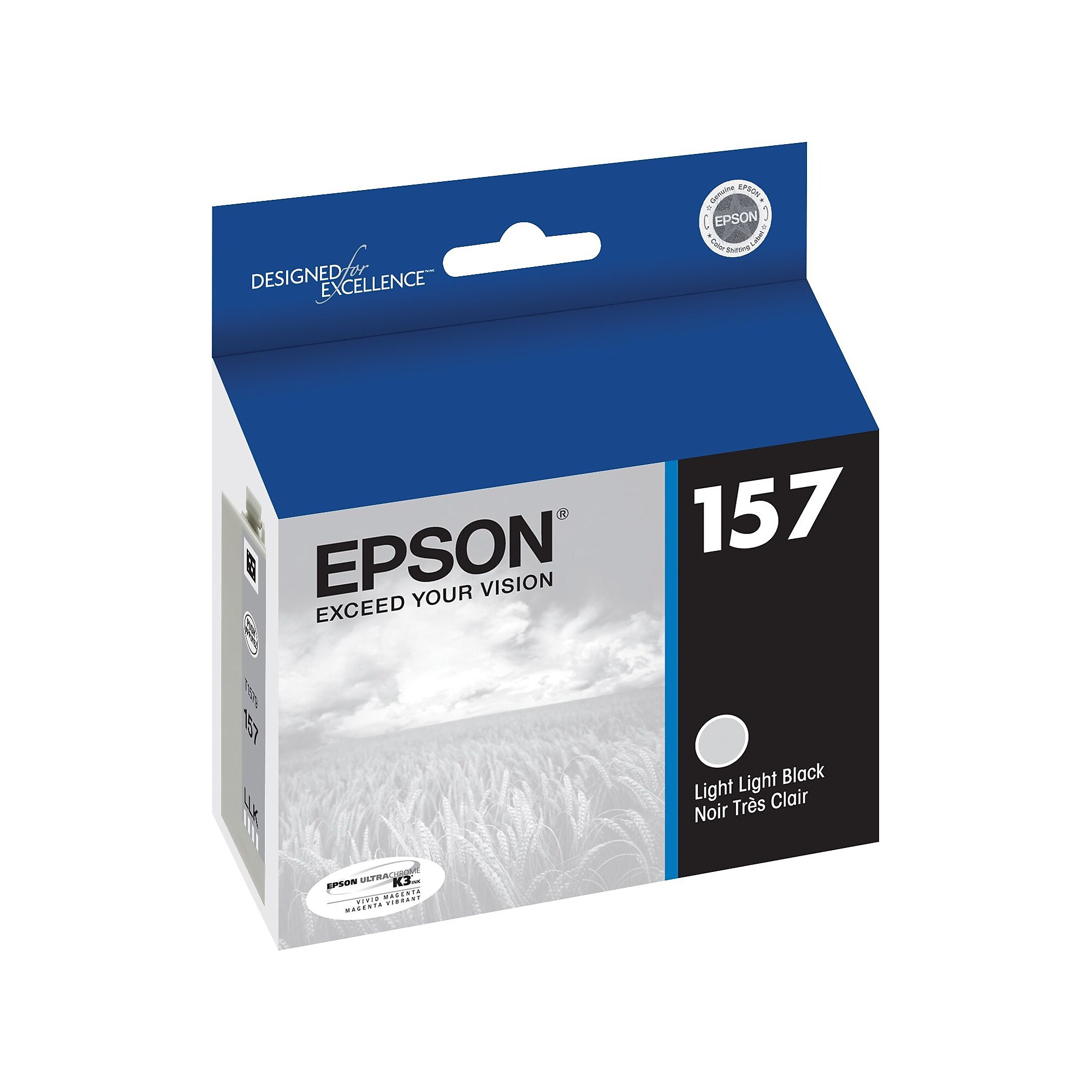 Epson T157 Ultrachrome Light Light Black Standard Yield, Ink Cartridge Sansujyuku sansujyuku.com