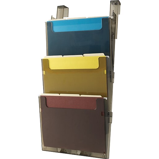 Staples Hanging 3 File Folder System, Smoke (20223CC) Staples