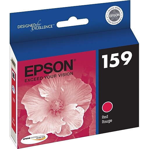 Epson 159 Red Ink Cartridge (T159720) at Staples