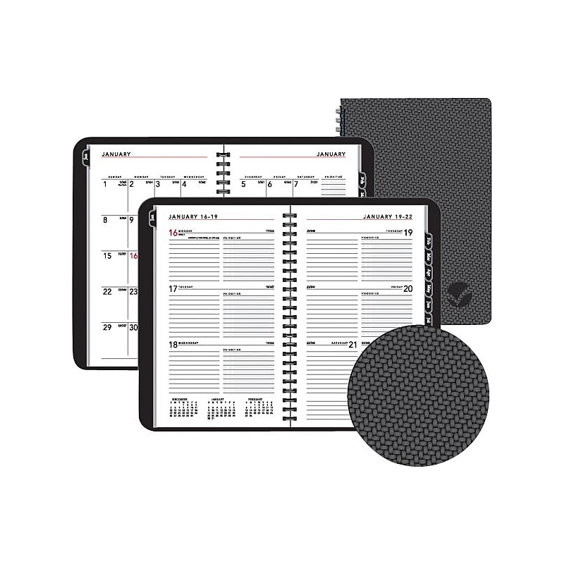 2012 AT-A-GLANCE® Weekly/Monthly Planner, 4 7/8" x 8" image 1