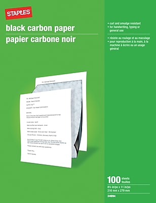 Security & Carbon Paper