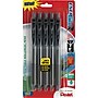 Pentel EnerGel-X RollerGel Retractable Gel Pens, Medium Point, 0.7mm, Black Ink, 5/Pack (BL107BPS5A)~#|#~s0421234_sc7