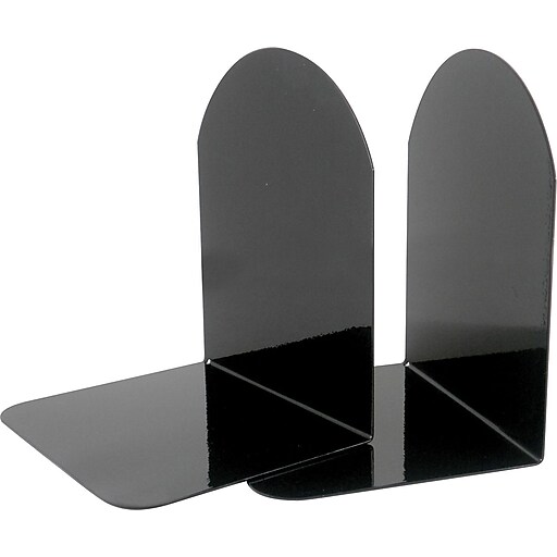 OIC HeavyDuty 10" Bookends, Pair Staples