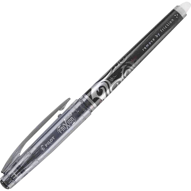 Pilot FriXion Point Erasable Gel Pens, Extra Fine Point, Black Ink, 3/Pack (31578) image 1