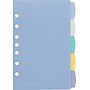 Avery Mini Write & Erase Plastic Blank Dividers, 5-Tab, Assorted Colors, 5/Pack (16180)~#|#~s0425938_sc7