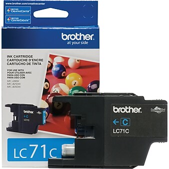 Brother LC71CS Cyan Standard Yield Ink Cartridge