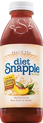 Diet Snapple Peach Tea Sugar Content