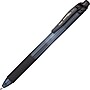Pentel EnerGel-X RollerGel Retractable Gel Pens, Medium Point, 0.7mm, Black Ink, 5/Pack (BL107BPS5A)~#|#~s0427282_sc7