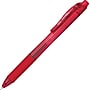 Pentel EnerGel-X Retractable Gel Pens, Fine Point, Red Ink, Dozen (PENBLN105B)~#|#~s0427289_sc7