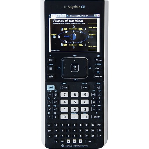 Texas Instruments TINspire CX Graphing Calculator Staples