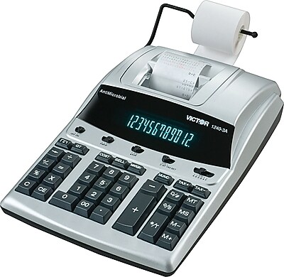 Calculatrice GENERIQUE GENIE D69 PLUS Calculatrice imprimante blanc Ecran: 12 sur secteur (l x H