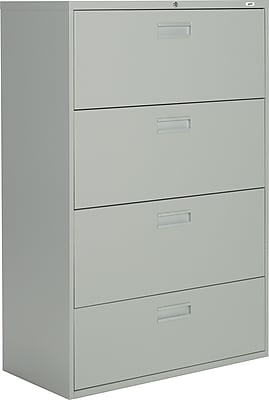 staples® lateral file cabinets, 4-drawer | staples