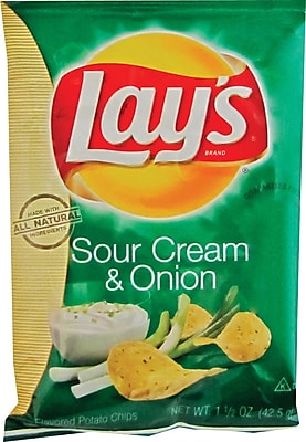 (BBD: 23 April/2024) Lay s 44361 1.50oz Lss Lays Sourcream Onion 64 counts 