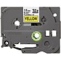 Brother P-touch TZe-FX631 Laminated Flexible ID Label Maker Tape, 1/2" x 26-2/10', Black on Yellow (TZe-FX631)~#|#~s0430566_sc7