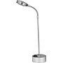 V-LIGHT LED Task Lamp with Gooseneck Arm, 11.4"H, Brushed Nickel (VS01126BN)~#|#~s0430671_sc7