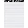 Staples® Designer Notepad, 8.5" x 11.75", Narrow Ruled, Black/White, 50 Sheets/Pad, 6 Pads/Pack (20497)~#|#~s0431405_sc7