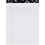 Staples® Designer Notepad, 8.5" x 11.75", Narrow Ruled, Black/White, 50 Sheets/Pad, 6 Pads/Pack (20497)~#|#~s0431407_sc7