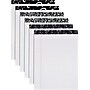 Staples® Designer Notepad, 8.5" x 11.75", Narrow Ruled, Black/White, 50 Sheets/Pad, 6 Pads/Pack (20497)~#|#~s0431408_sc7