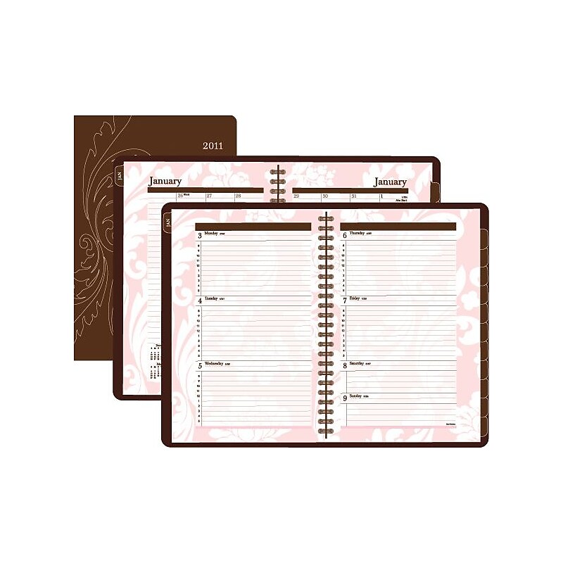 2012 Day Runner® Sorbet Weekly/Monthly Planner, 5 1/2" x 8 1/2" image 1