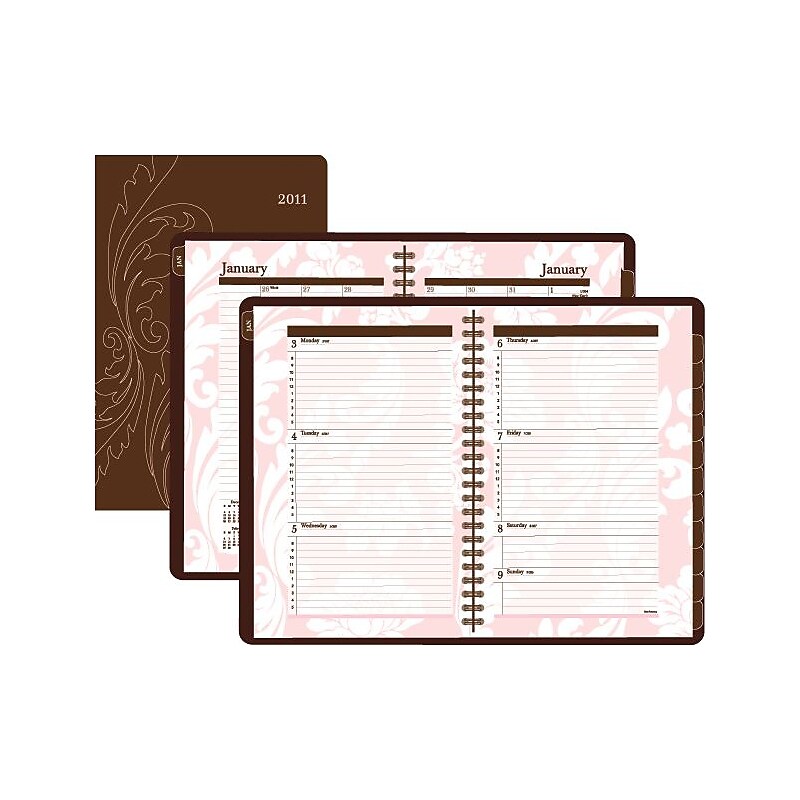2012 Day Runner® Sorbet Weekly/Monthly Planner, 3 7/8" x 6 1/8" image 1
