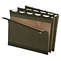 Pendaflex Ready-Tab 5-Tab Reinforced Hanging File Folders, Letter Size, Green, 25/Box (42590)~#|#~s0434062_sc7