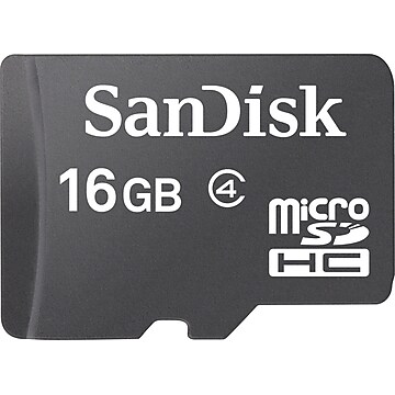 SanDisk Ultra 16GB SDHC Memory Card with Adapter, Class 10