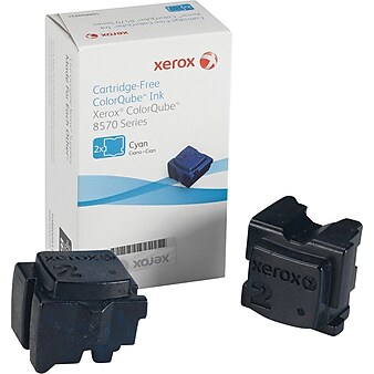Xerox 108R00926 Cyan Standard Yield Ink Cartridge, 2/Pack