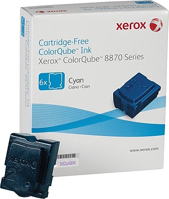 Xerox 108R00950 Cyan Standard Yield Ink Cartridge, Prints Up to 8,600 Pages, 6/Pack Sansujyuku sansujyuku.com