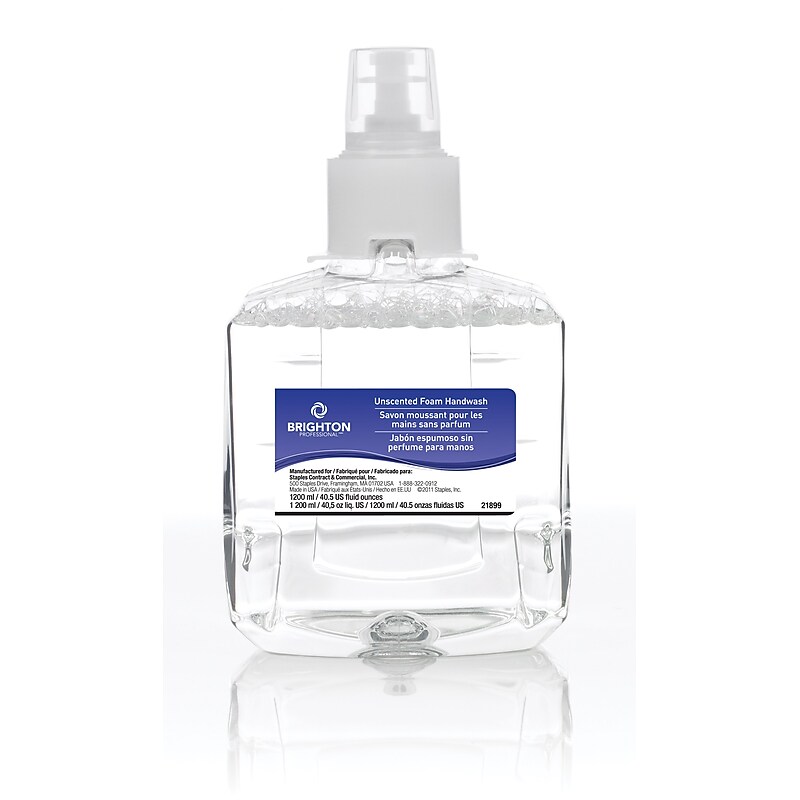 Brighton Professional Foaming Hand Soap Refill for LTX 12 Dispenser, 40.5 oz., 2/Carton (21899) image 1
