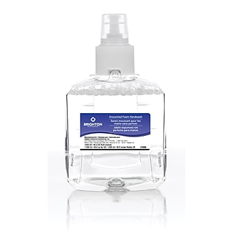 Brighton Professional Clear & Mild Hand Wash LTX-12 Refill, 1200 ml, 2/Case