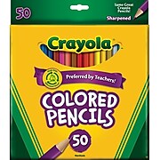 Crayola® Colored Pencils, 50/Box