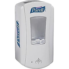 GOJO LTX12 Automatic Wall Mounted Hand Soap Dispenser, Gray/Silver