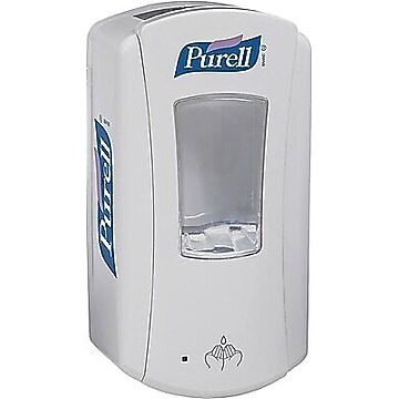 GOJO LTX12 Automatic Wall Mounted Hand Soap Dispenser, Gray/Silver