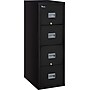 FireKing Patriot 4-Drawer Vertical File Cabinet, Fire Resistant, Legal, Black, 31.56"D (4P2131-CBL)~#|#~s0440152_sc7