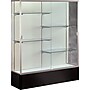 Ghent Spirit Series Display Case, 4-Shelf, Black, 72"H x 60"W x 16"D~#|#~s0441259_sc7