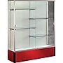 Ghent Spirit Series Display Case, 4-Shelf, Red, 72"H x 60"W x 16"D~#|#~s0441261_sc7