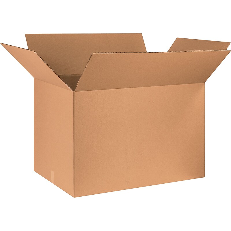 36" x 24" x 24" Shipping Boxes, Double Wall Boxes, Brown, 5/Bundle (BS362424HDDW) image 1