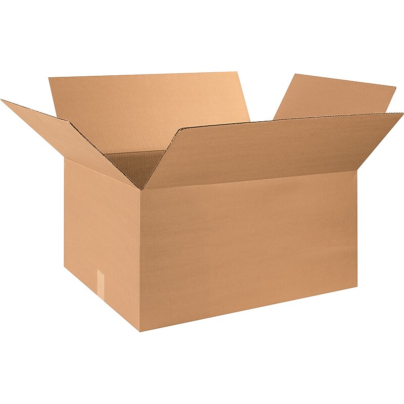 32" x 18" x 12" Shipping Boxes, 32 ECT, 20/Bundle (321812RP20) image 1