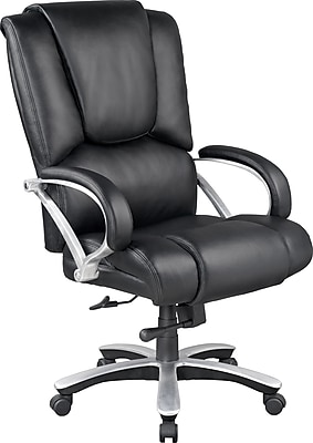 UPC 718103142380 product image for Staples Bosworth Bonded Leather Big and Tall Managers Chair, Black | upcitemdb.com