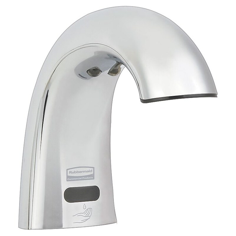 Rubbermaid OneShot Automatic Hand Soap Dispenser, Gray/Silver (1938171) image 1