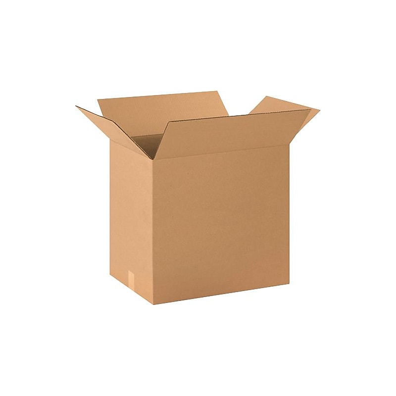 20" x 14" x 18" Shipping Boxes, 32 ECT, Brown, 20/Bundle (201418) image 1