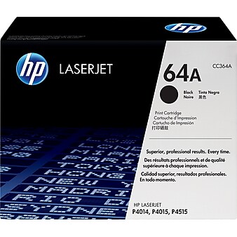 HP 64A Black Standard Yield Toner Cartridge (CC364A)