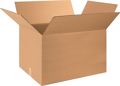 28" X 18" X 18" Cardboard Corrugated Boxes, 65 Lbs Capacity, Ect-32, Lot Of 20