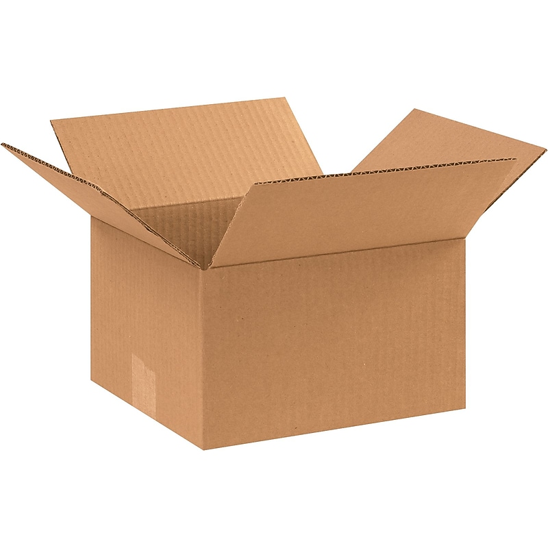 10" x 9" x 6" Shipping Boxes, 32 ECT, Brown, 25/Bundle (1096) image 1